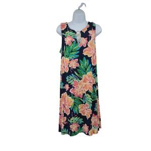 MSK Tropical Floral SunDress Size XL Bundle (2)Sleeveless Resort Wear vacation
